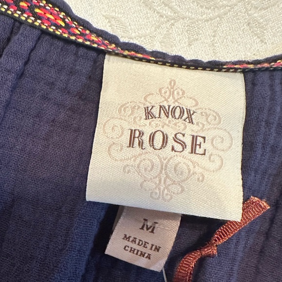Knox Rose Deep Blue Garment - Picture 6 of 7